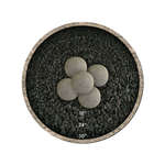 Charcoal Gray,6",Regular,Ceramic Fire Balls