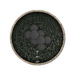Midnight Black,5",Regular,Ceramic Fire Balls
