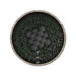 Midnight Black Speckled,4",Regular,Ceramic Fire Balls