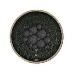 Midnight Black Speckled,13 Piece Mixed Set,Regular,Ceramic Fire Balls