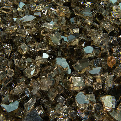 Bronze,1/4",Regular,Original Fire Glass