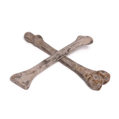 Gray Bones,Ceramic Skulls