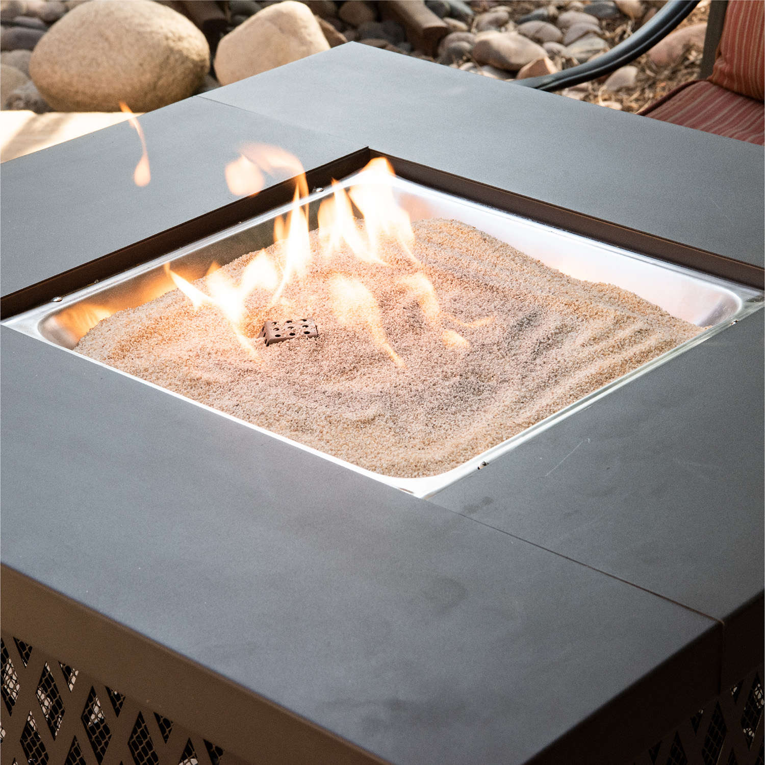 Silica Sand Fire Pit Essentials
