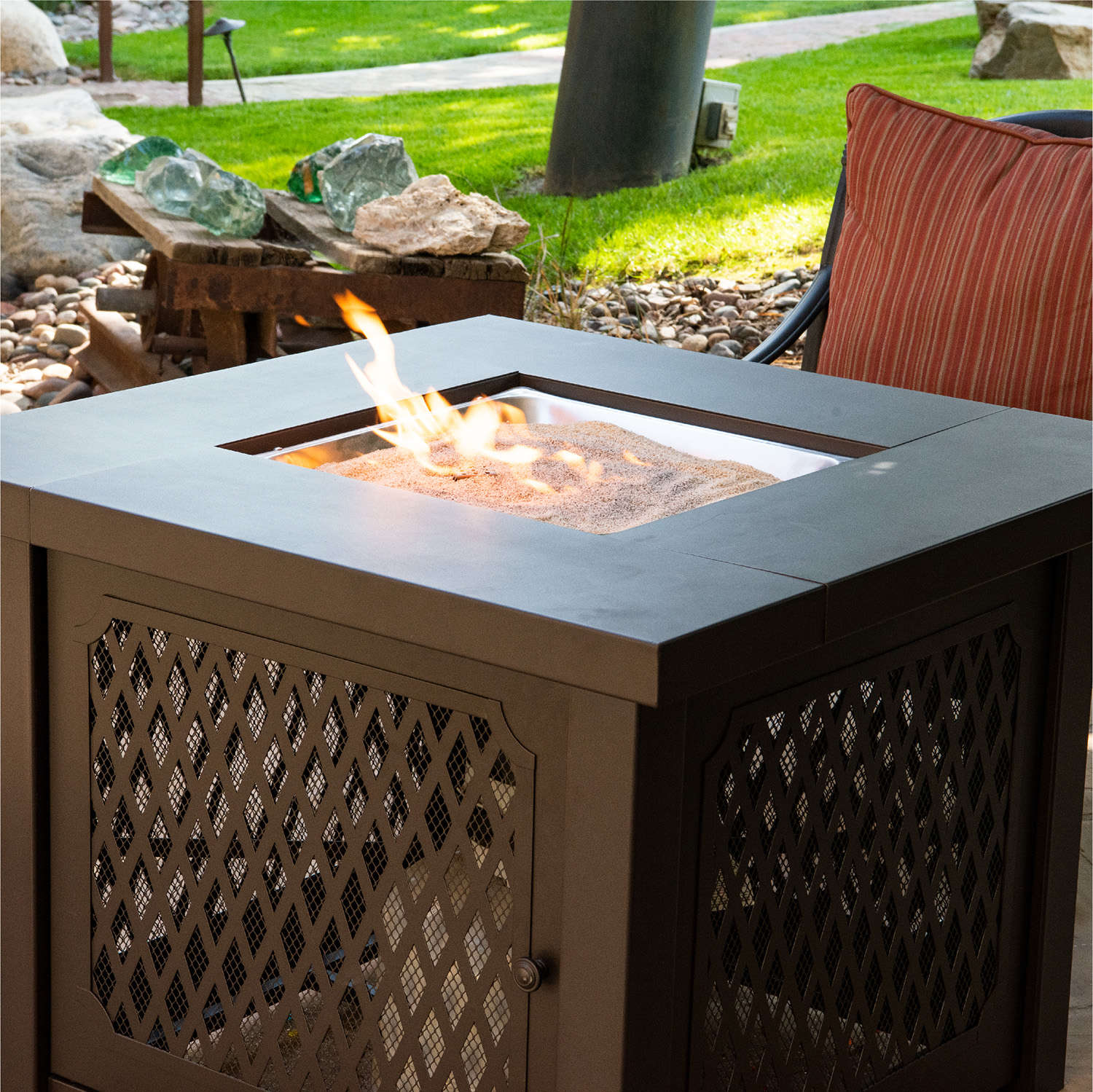 Silica Sand Fire Pit Essentials