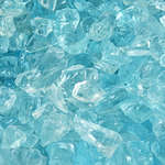 Teal Lagoon,3/8" - 1/2",Crushed Fire Glass