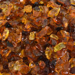 Cowboy Brown,3/8" - 1/2",Crushed Fire Glass